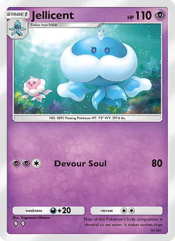 Jellicent - Pokémon TCG Card