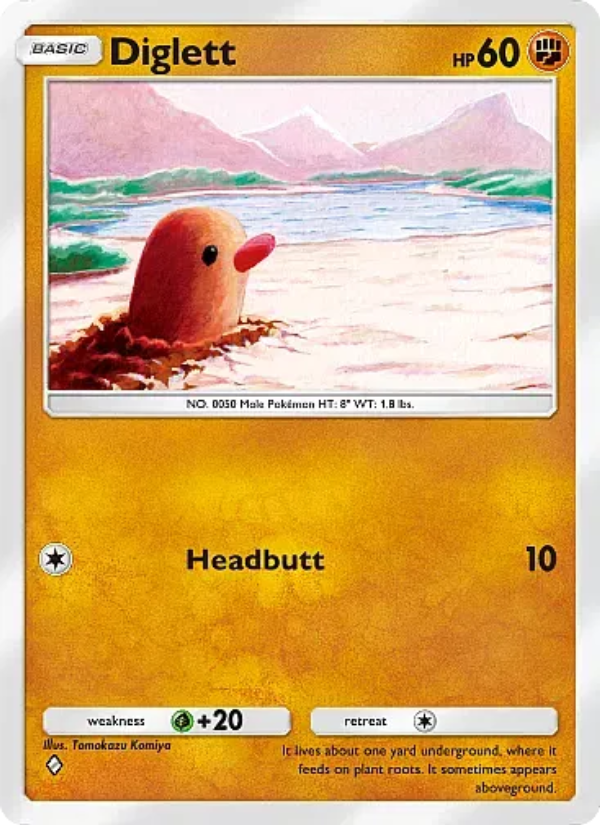 Diglett - Pokémon TCG Card