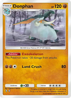 Donphan - pokemon TCG Card