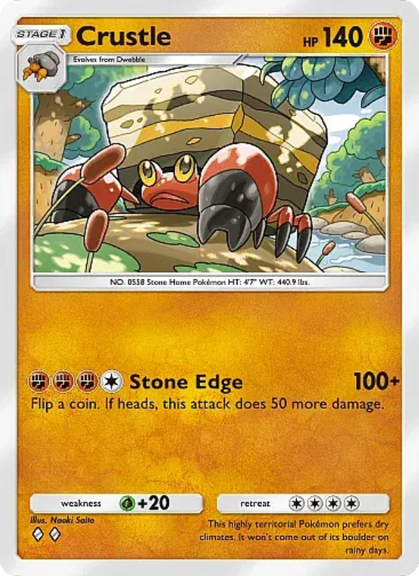 Crustle - Pokémon TCG Card