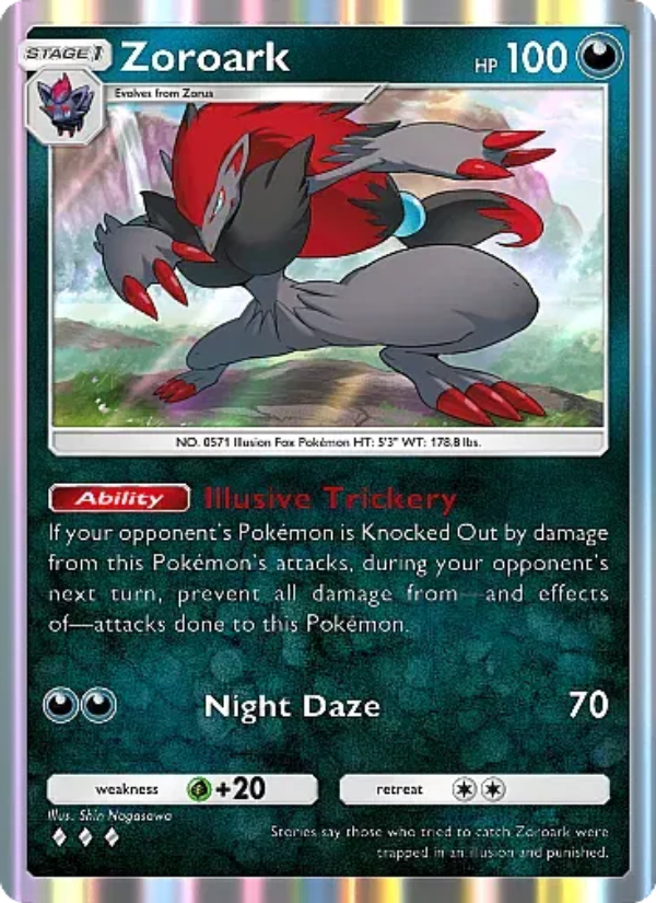 Zoroark - Pokémon TCG Card