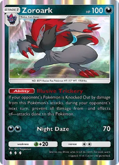 Zoroark - pokemon TCG Card