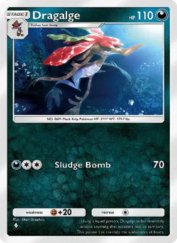 Dragalge - Pokémon TCG Card