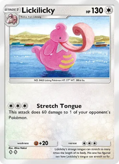 Lickilicky - pokemon TCG Card