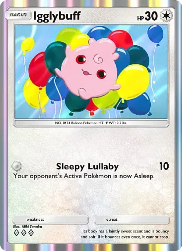 Igglybuff - Pokémon TCG Card