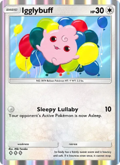 Igglybuff - pokemon TCG Card