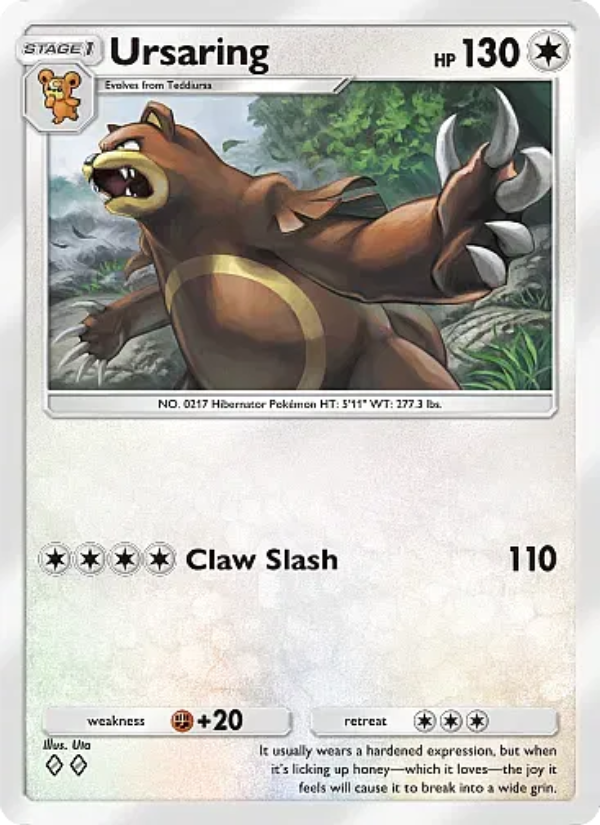 Ursaring - Pokémon TCG Card