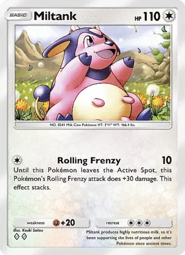 Miltank - Pokémon TCG Card