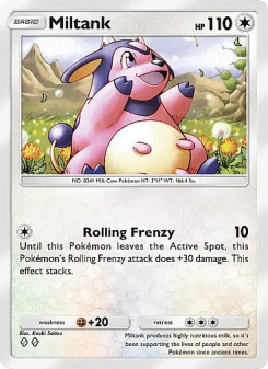 Miltank - pokemon TCG Card