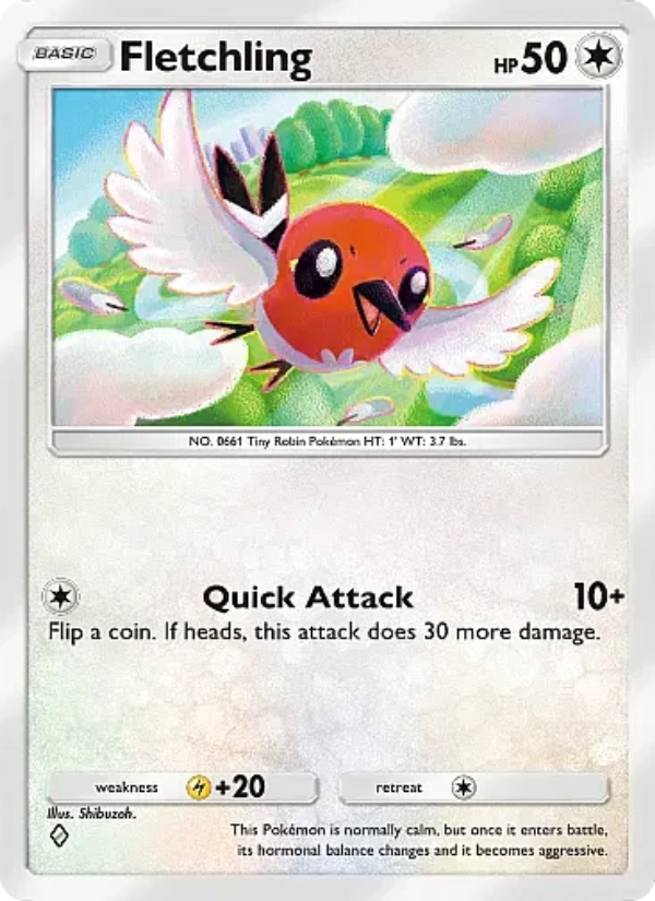 Fletchling - Pokémon TCG Card