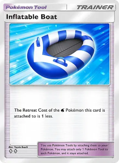 Inflatable Boat - pokemon TCG Card