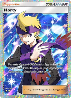 Morty - pokemon TCG Card