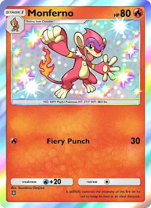 Monferno - Pokémon TCG Card