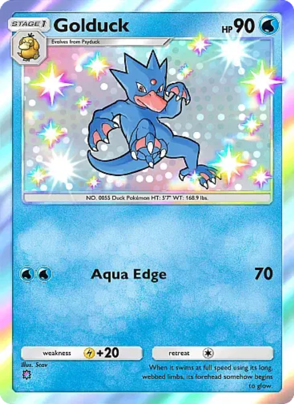 Golduck - Pokémon TCG Card