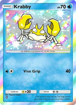 Krabby - pokemon TCG Card