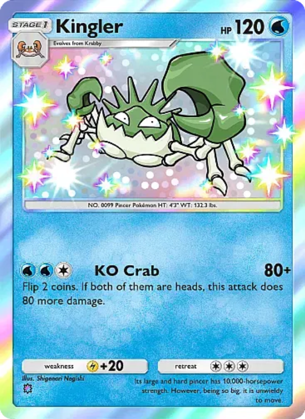 Kingler - Pokémon TCG Card