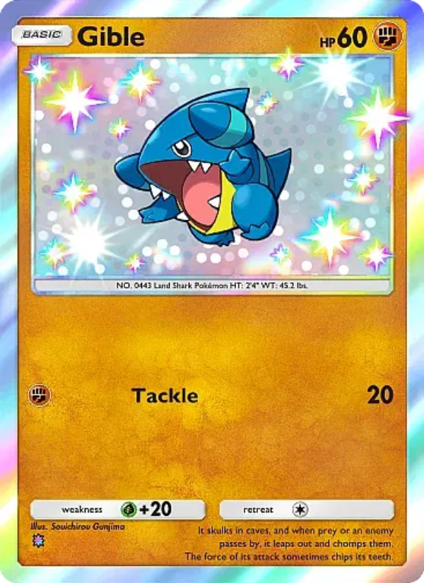 Gible - Pokémon TCG Card