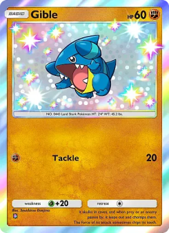 Gible - pokemon TCG Card