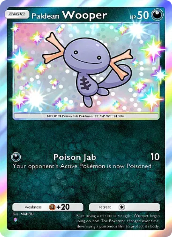 Paldean Wooper - Pokémon TCG Card