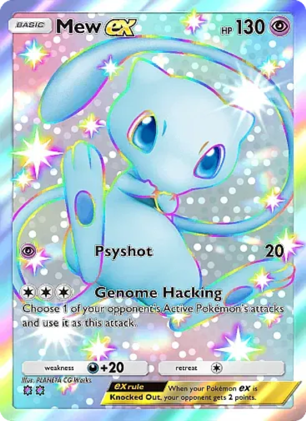 Mew ex - Pokémon TCG Card