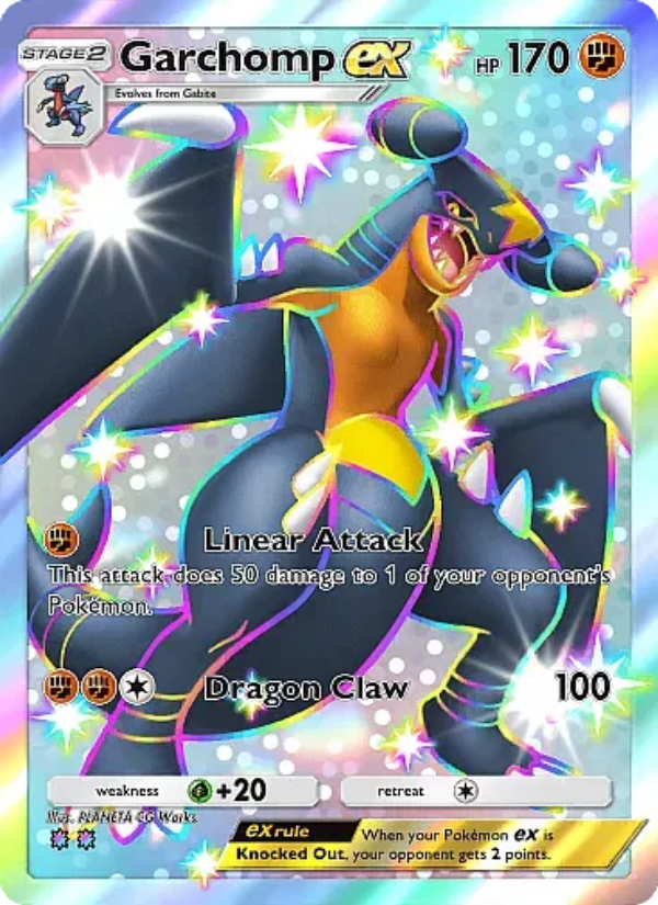 Garchomp ex - Pokémon TCG Card