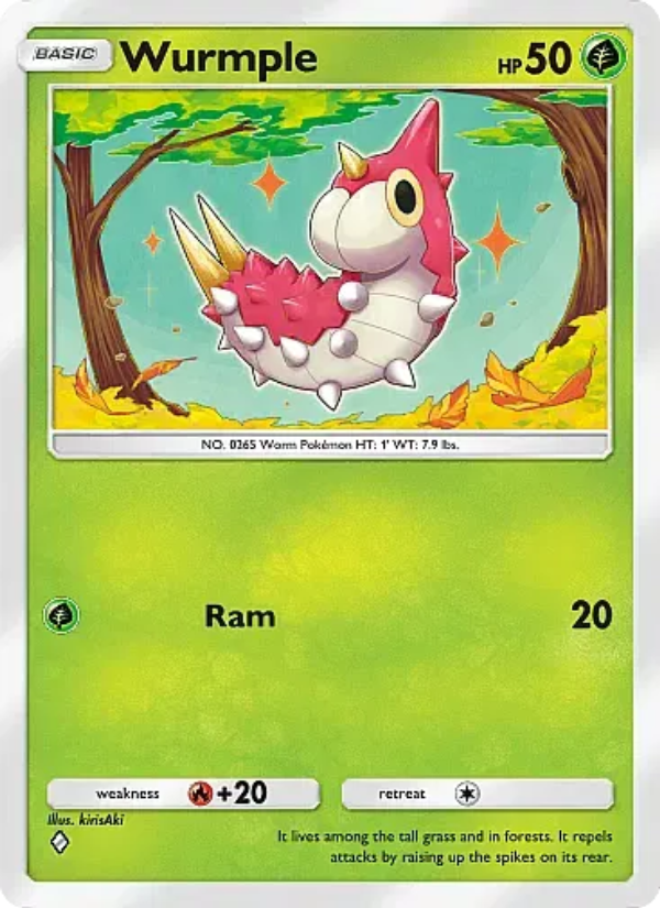 Wurmple - Pokémon TCG Card