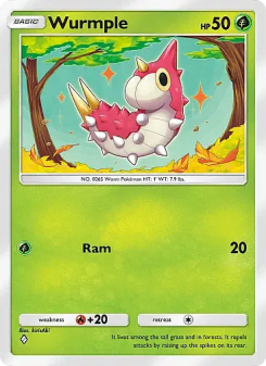 Wurmple - pokemon TCG Card