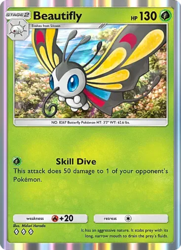 Beautifly - Pokémon TCG Card