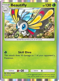 Beautifly - pokemon TCG Card