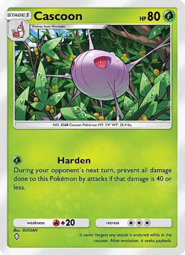Cascoon - Pokémon TCG Card