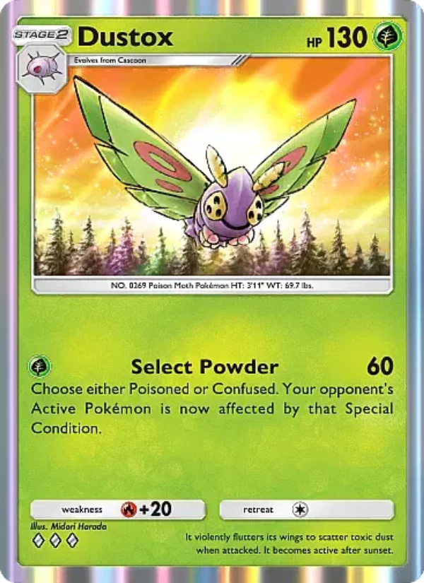 Dustox - Pokémon TCG Card