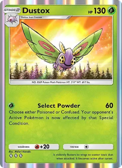 Dustox - pokemon TCG Card