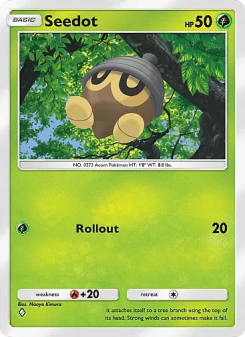 Seedot - pokemon TCG Card