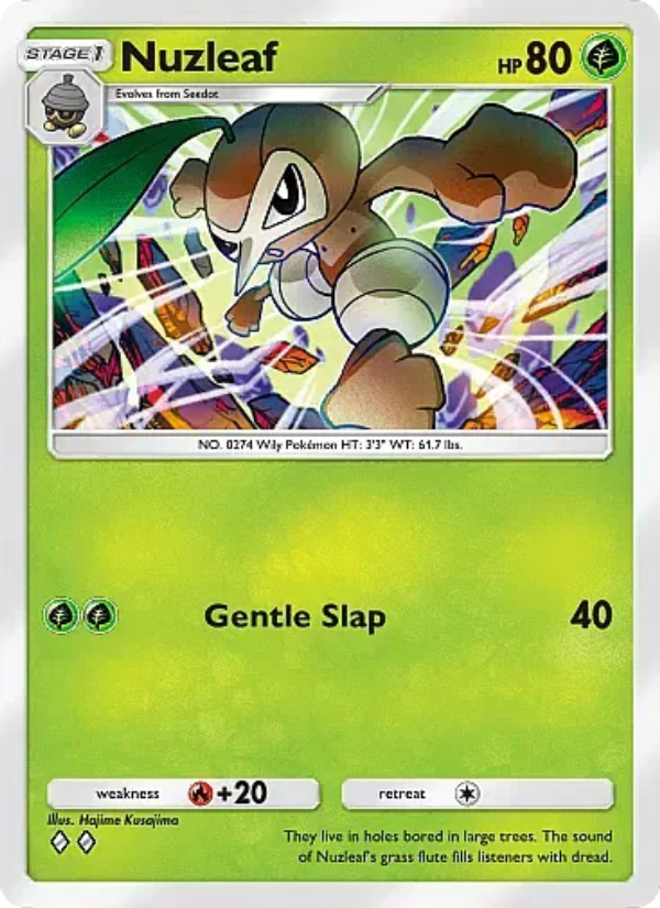 Nuzleaf - Pokémon TCG Card