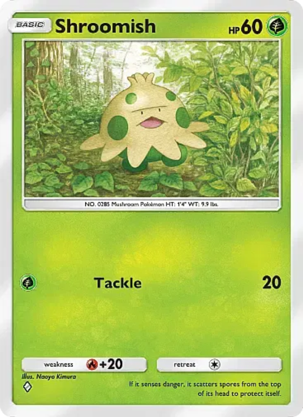 Shroomish - Pokémon TCG Card