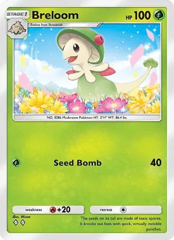 Breloom - Pokémon TCG Card
