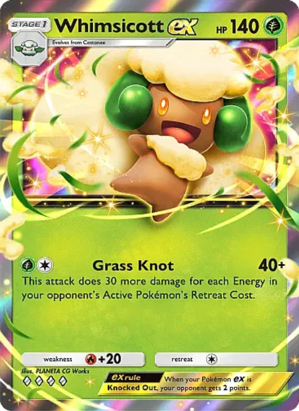 Whimsicott ex - Pokémon TCG Card