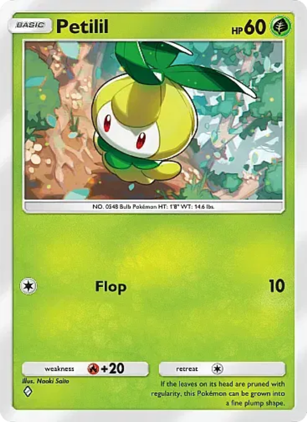 Petilil - Pokémon TCG Card