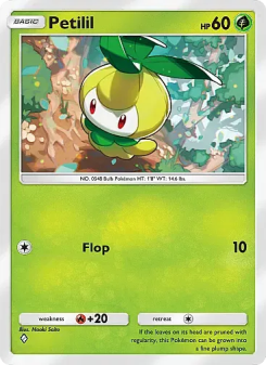 Petilil - pokemon TCG Card