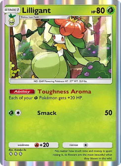 Lilligant - pokemon TCG Card