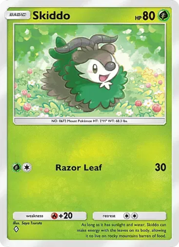 Skiddo - Pokémon TCG Card