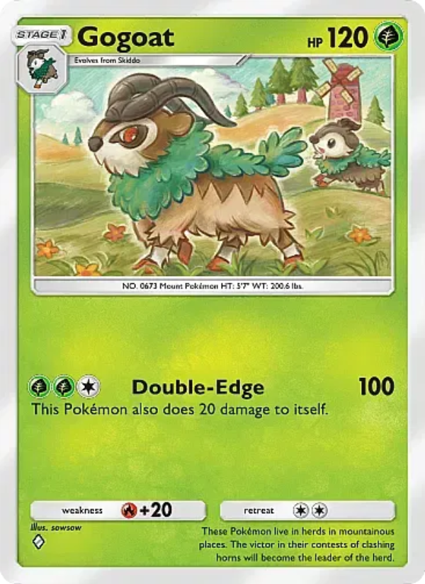 Gogoat - Pokémon TCG Card
