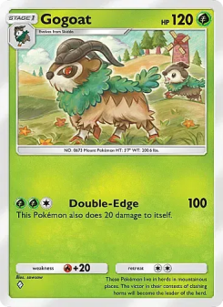 Gogoat - pokemon TCG Card