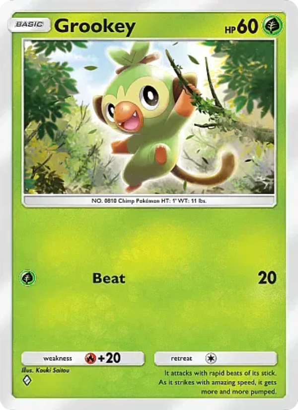 Grookey - Pokémon TCG Card
