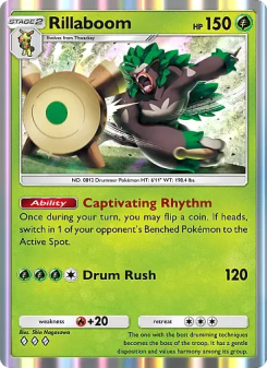 Rillaboom - pokemon TCG Card