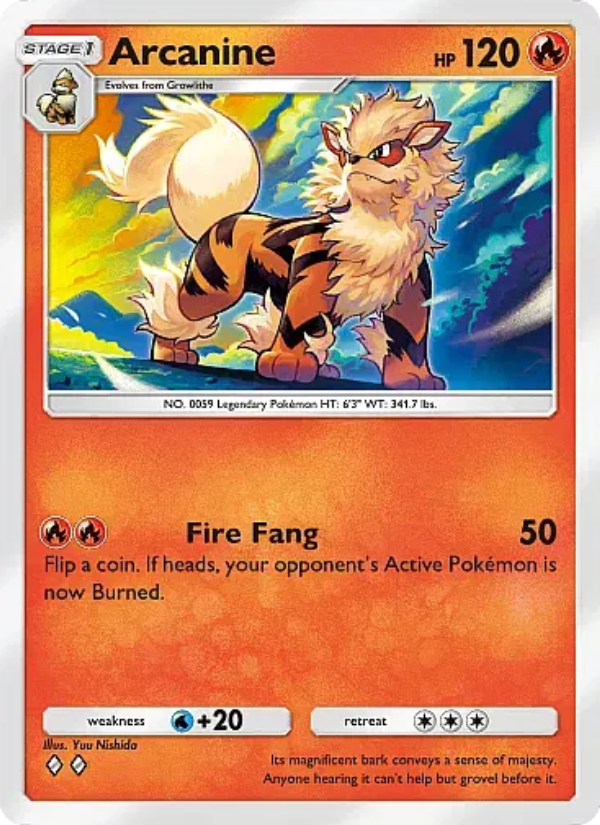 Arcanine - Pokémon TCG Card