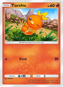 Torchic - pokemon TCG Card