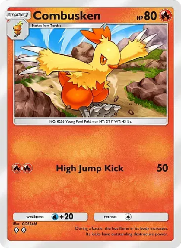 Combusken - Pokémon TCG Card