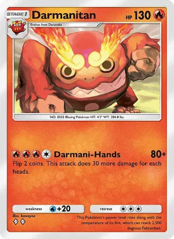 Darmanitan - Pokémon TCG Card