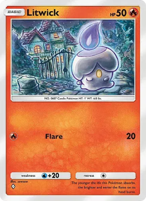Litwick - Pokémon TCG Card